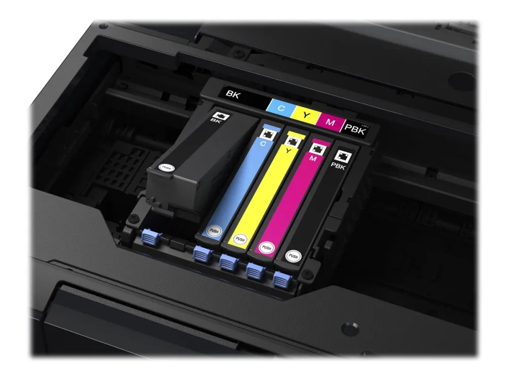 Epson Expression Premium XP-7100 Small-in-One - Multifunktionsprinter - farve - blækprinter - Legal (216 x 356 mm) (original) - A4/Legal (medie) - op til 11 spm (kopiering) - op til 15.8 spm (udskriver) - 120 ark - USB 2.0, Gigabit LAN, Wi-Fi(n) - so