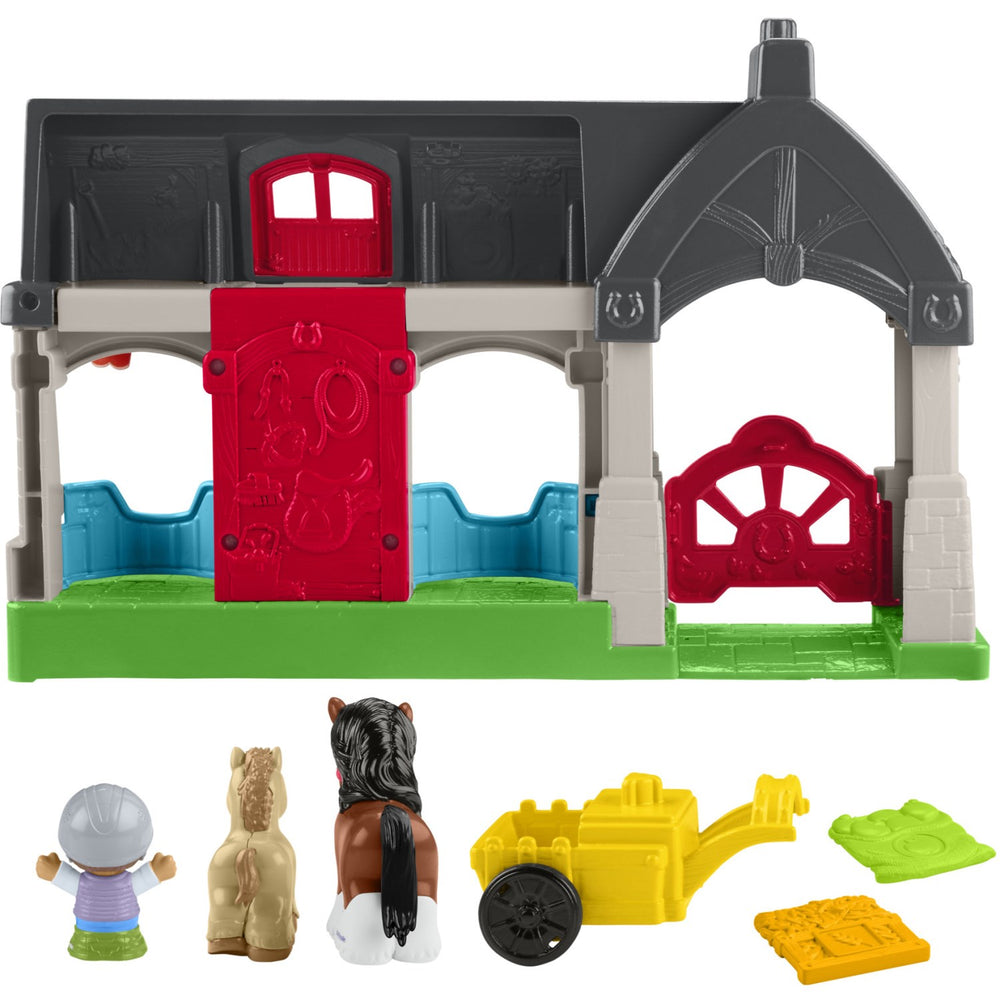Køb Fisher-Price® Little People Friendly Hestestald