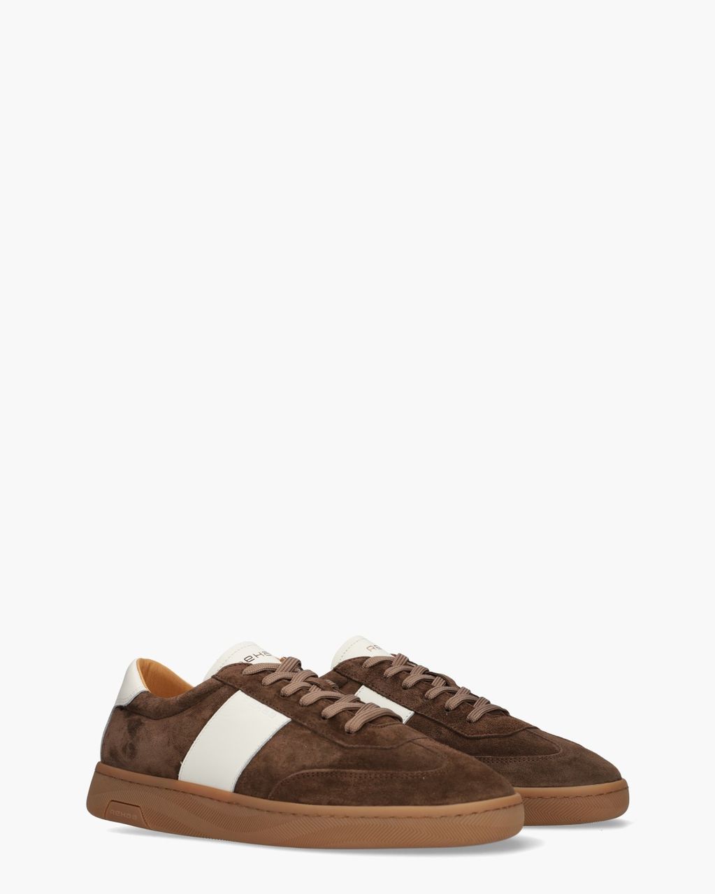 Rehab Zack Donkerbruin/Wit Herensneakers