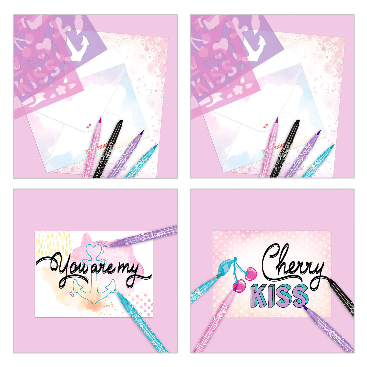 TOPModel Handlettering Kaarten Maken
