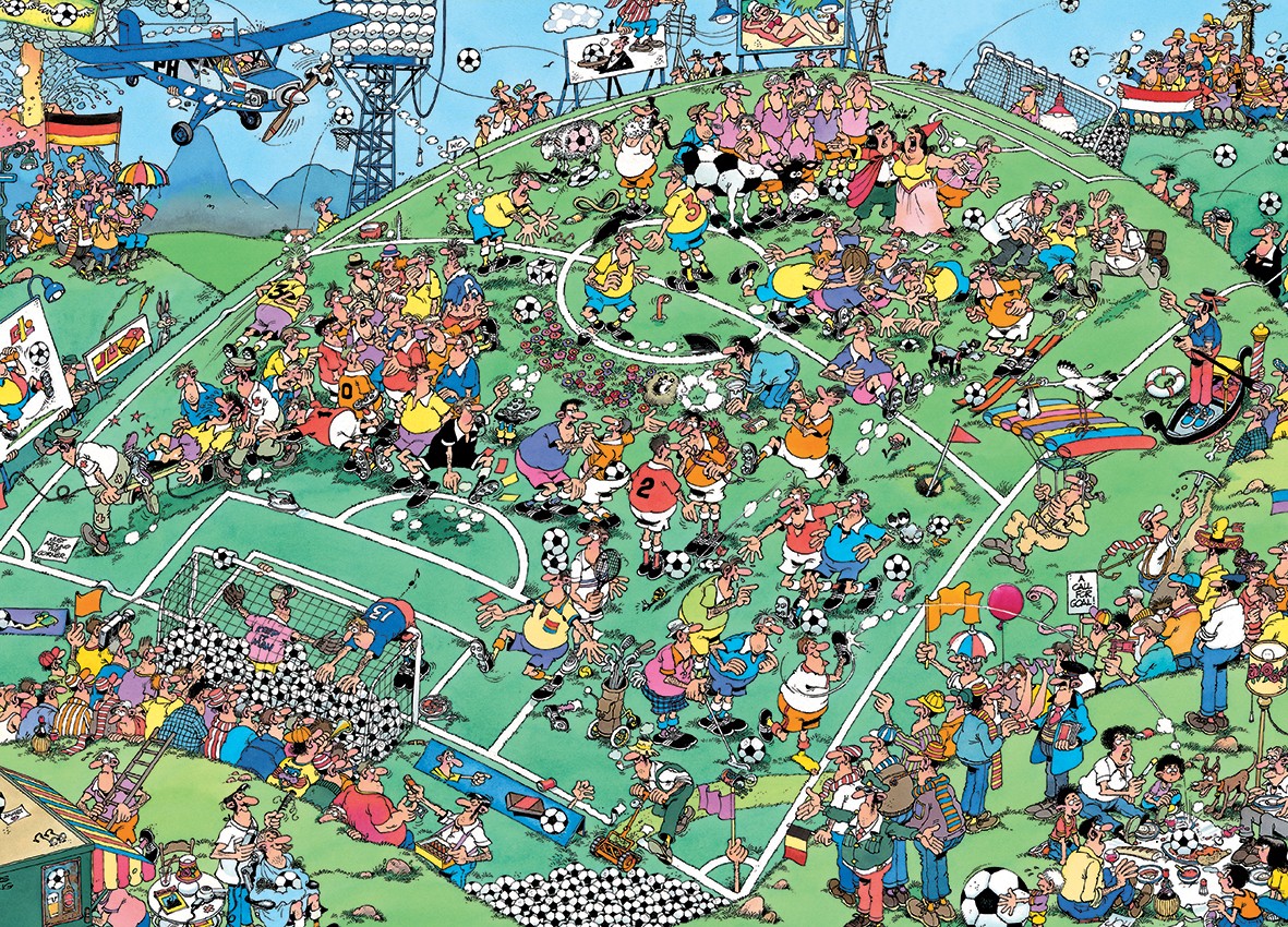 Jan Van Haasteren - Olympic Games (1000 pieces)