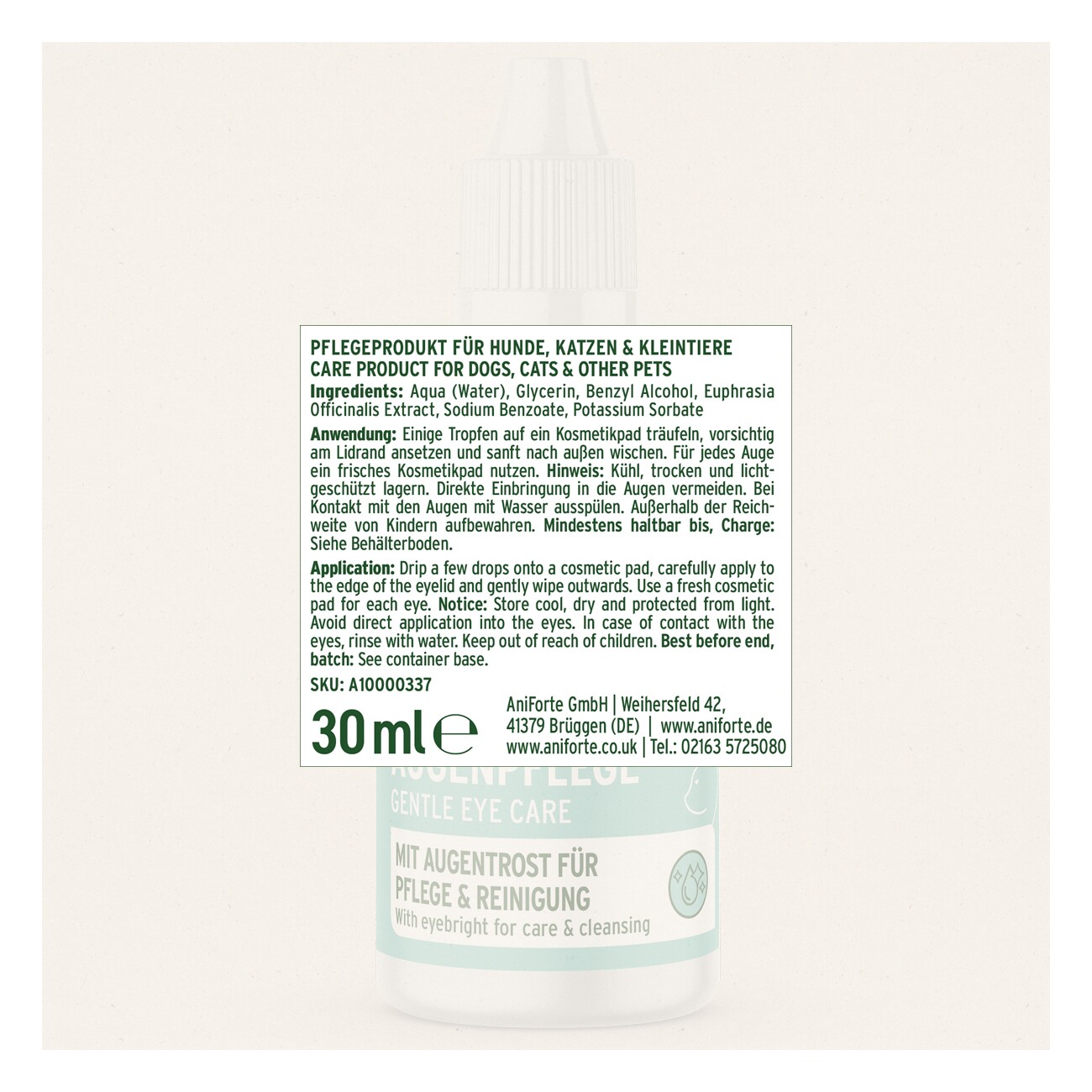 AniForte Augenpflege Sanft 30ml