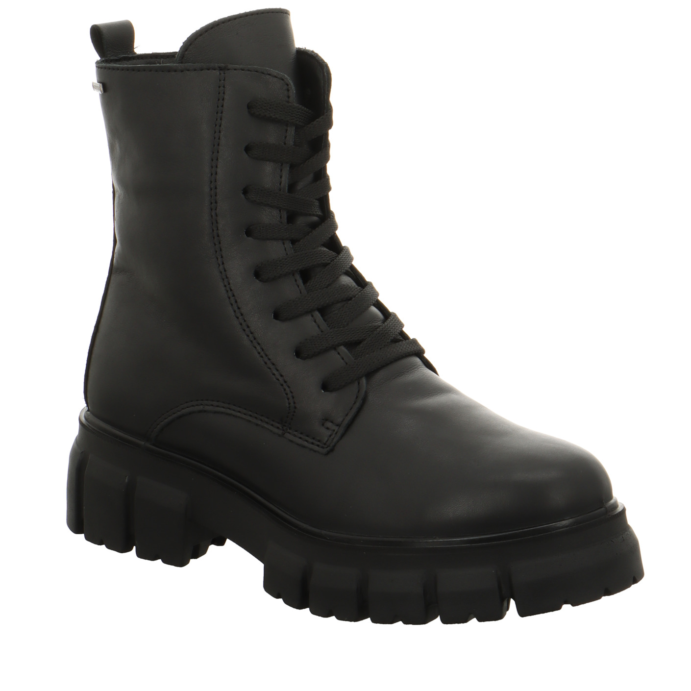 Schnürboots schwarz