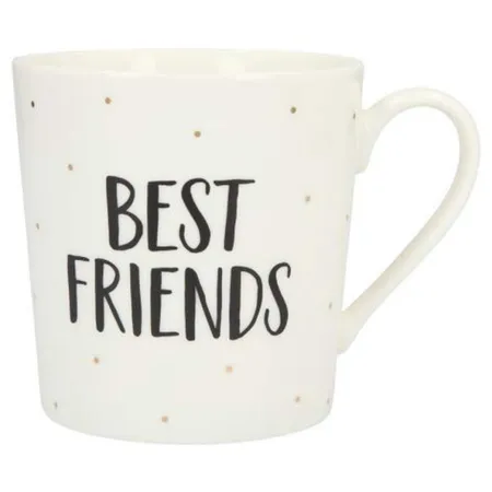 Depesche Porzellan Becher mit Sprüchen - Best Friends