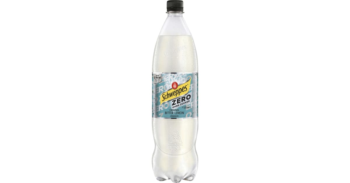 Schweppes Original Bitter Lemon Zero 1,25 Liter (Einweg)