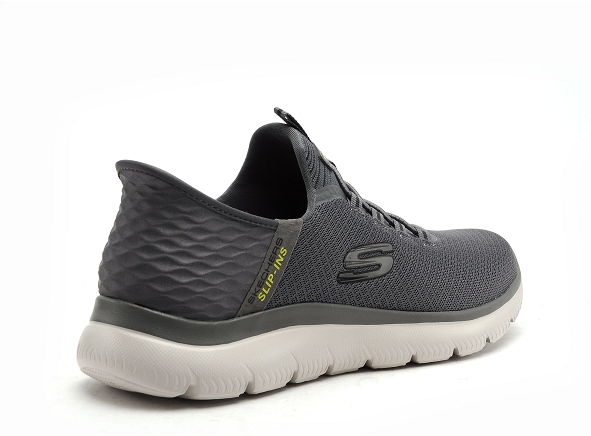 Skechers basses homme slipinsummit 232457 gris