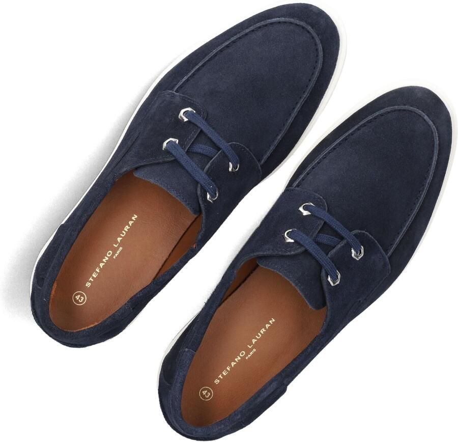 STEFANO LAURAN Veterschoenen Heren Star 11 Maat: 46 Materiaal: Suède Kleur: Blauw