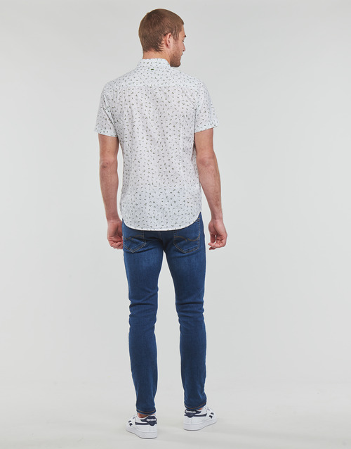 Petrol Industries - Shirt Short Sleeve AOP Blanco
