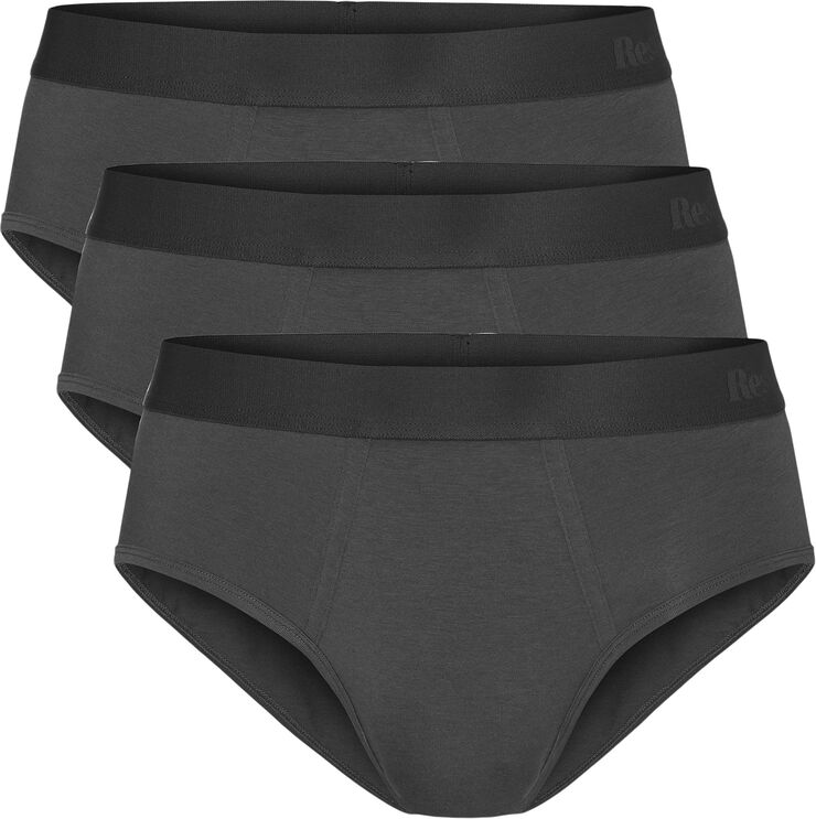 Resteröds BAMBU BRIEF 3-PACK Grå