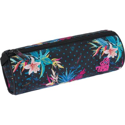 Trousse ronde Miss Freegun - 1 compartiment - noir - Oberthur