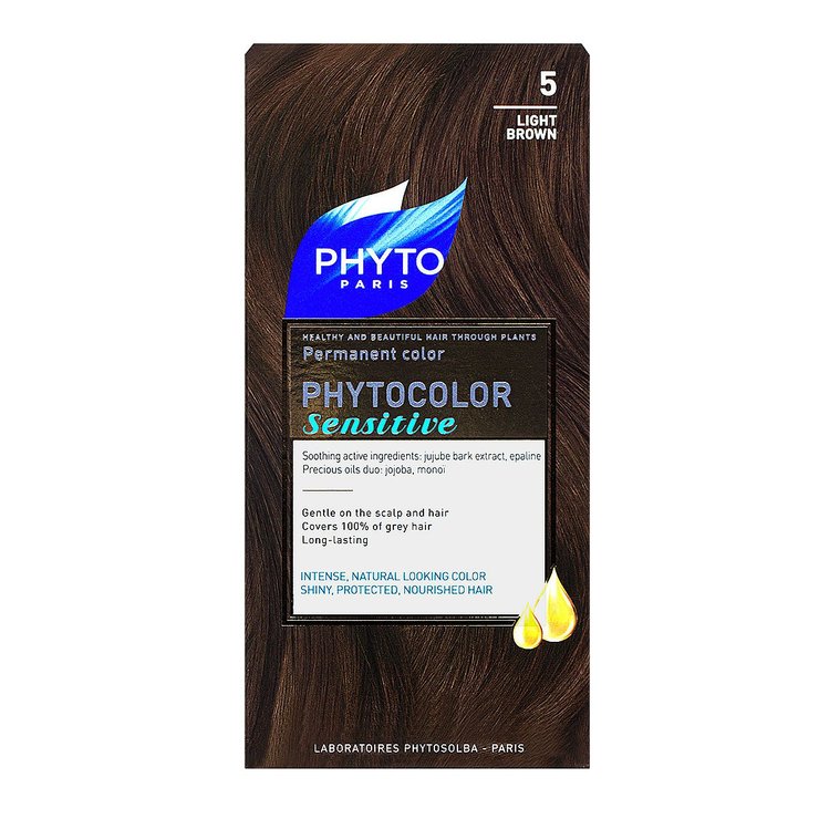 Phytocolor Sensitive coloration permanente 5 châtain clair