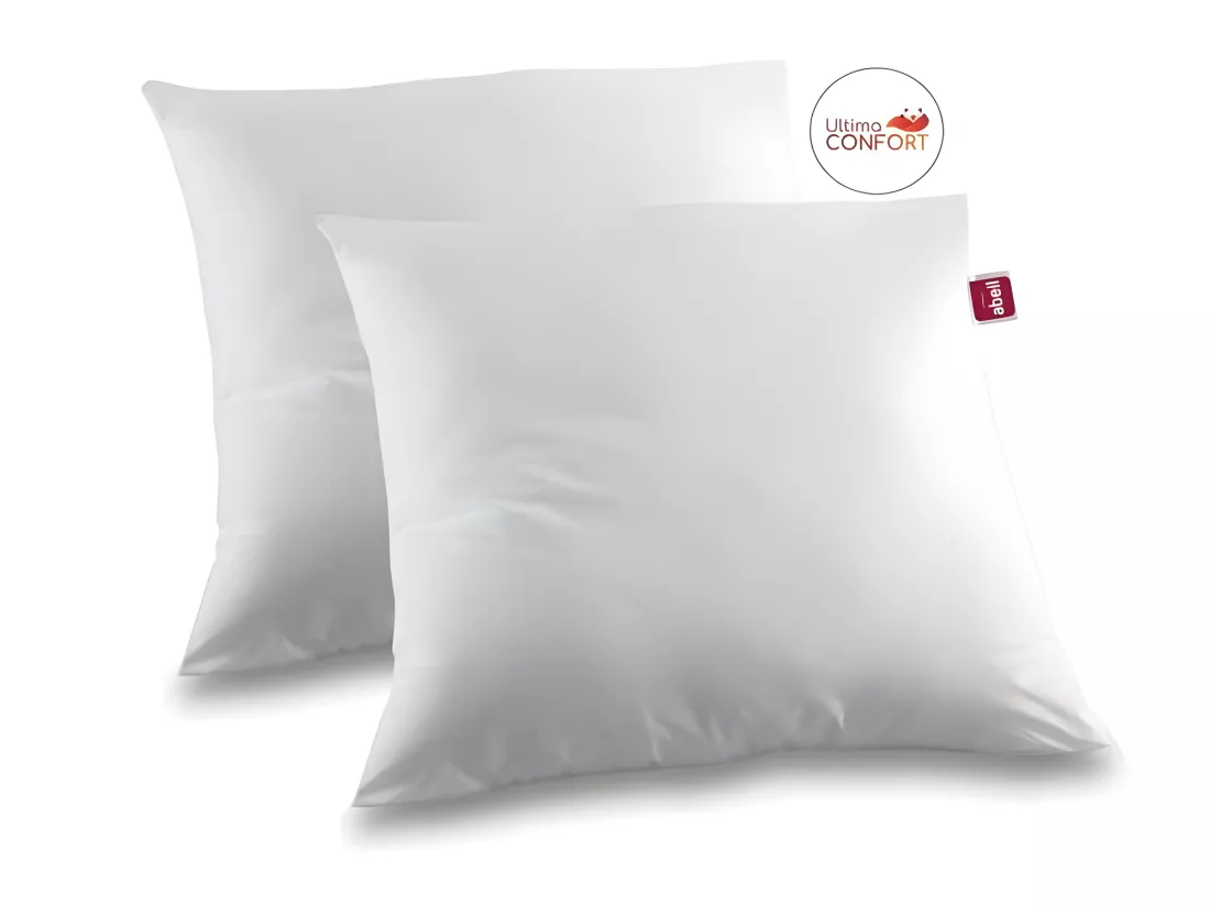 ABEIL Lot de 2 oreillers Ultima Confort - 60 x 60 cm