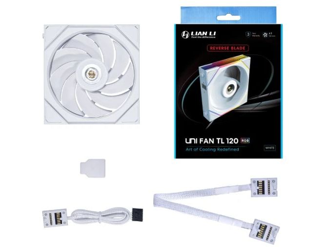 Lian Li PC-Lüfter Uni Fan TL Series Reverse Blade - 120 mm Geräuschoptimierter und leistungsorientierter Lüfter