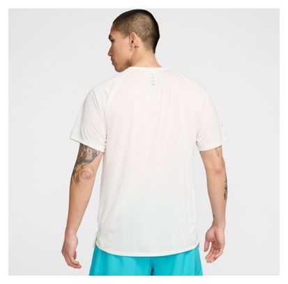 Maillot manches courtes Nike Stride Beige Homme