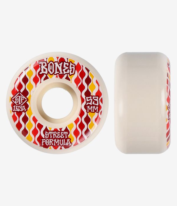 Bones STF Retros V2 Rollen (white red) 53mm 103A 4er Pack