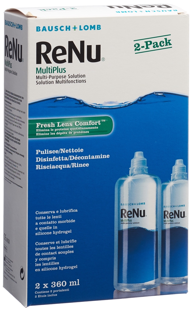 BAUSCH LOMB MultiPlus Twin Box 360 ml