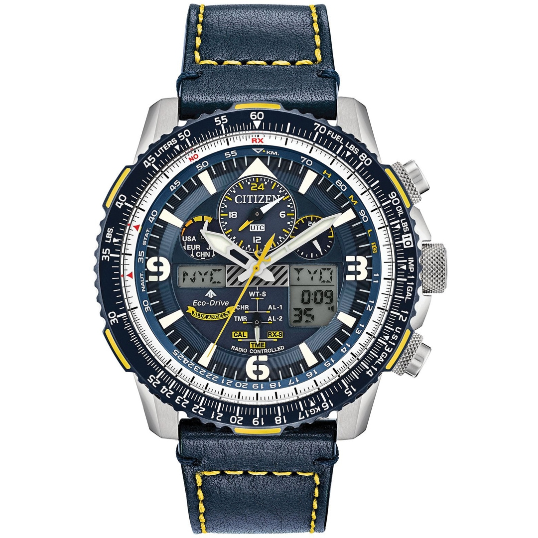 Citizen Promaster Skyhawk A-T Blue Angels Eco-Drive Radio Controlled
