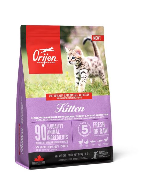 Orijen Kitten Kip&Kalkoen&Zalm - Kattenvoer