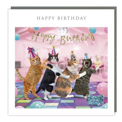 Cats Party Card
