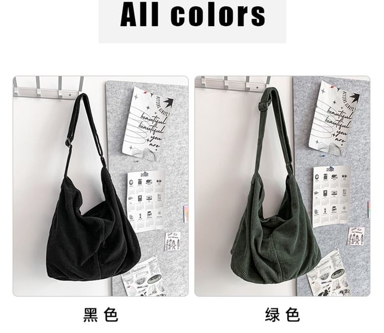 Milha - Corduroy Crossbody Tas