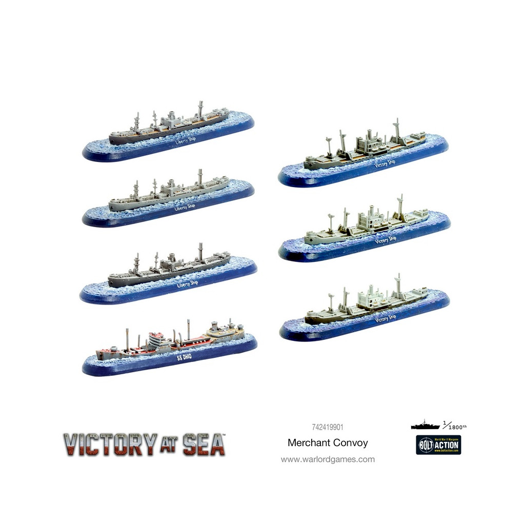 Victory at Sea - Merchant Convoy