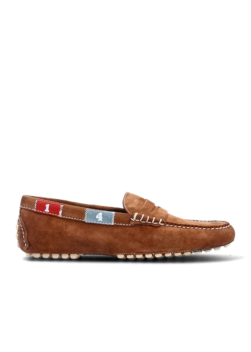 POLO DRIVER VELOURS MARRON ANNIVERSAIRE