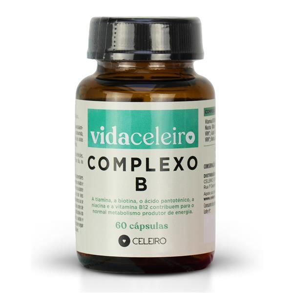 Vida Celeiro Vitaminas Complexo B - 60 Cápsulas