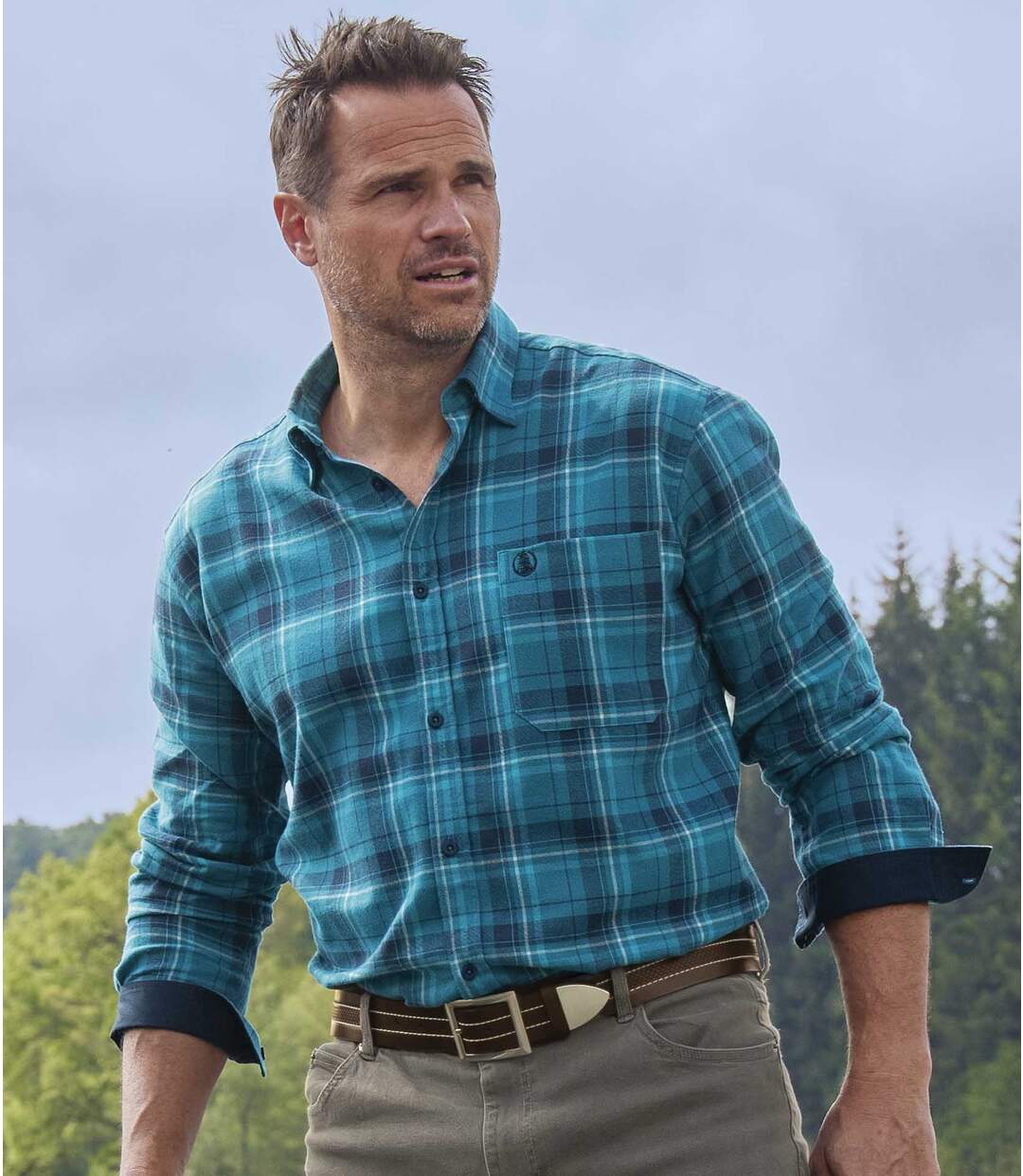 Chemise Flanelle Carreaux Winter