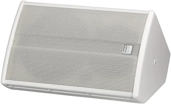 Monacor PAB-308/WS, 2-vejs, Kan monteres i loftet, Gulv, Kan monteres på væggen, Hvid, MDF, Metal, 125 W, 250 W