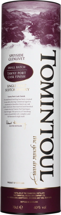 TOMINTOUL TAWNY PORT CASK 70CL