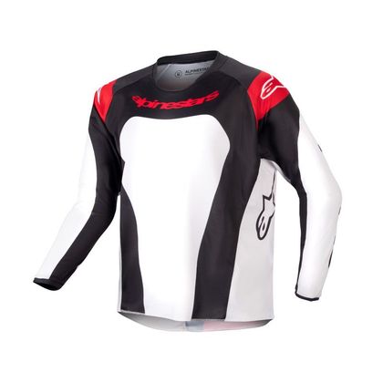 Maillot cross Alpinestars YOUTH RACER - OCURI - Rouge / Blanc