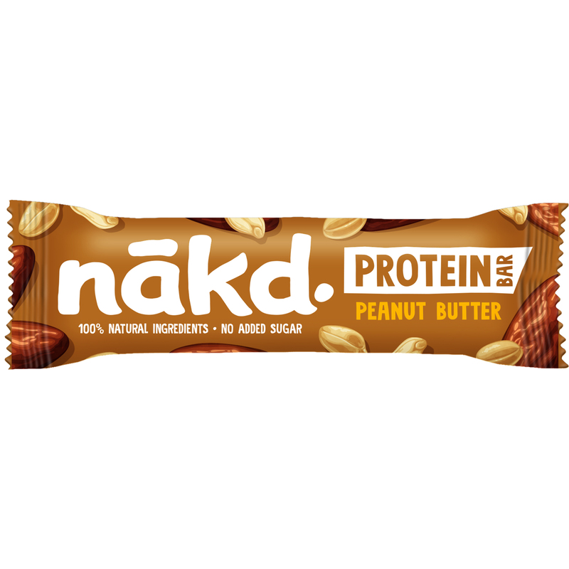 nakd Proteinriegel Peanut Butter, 45 g, 16 Stück