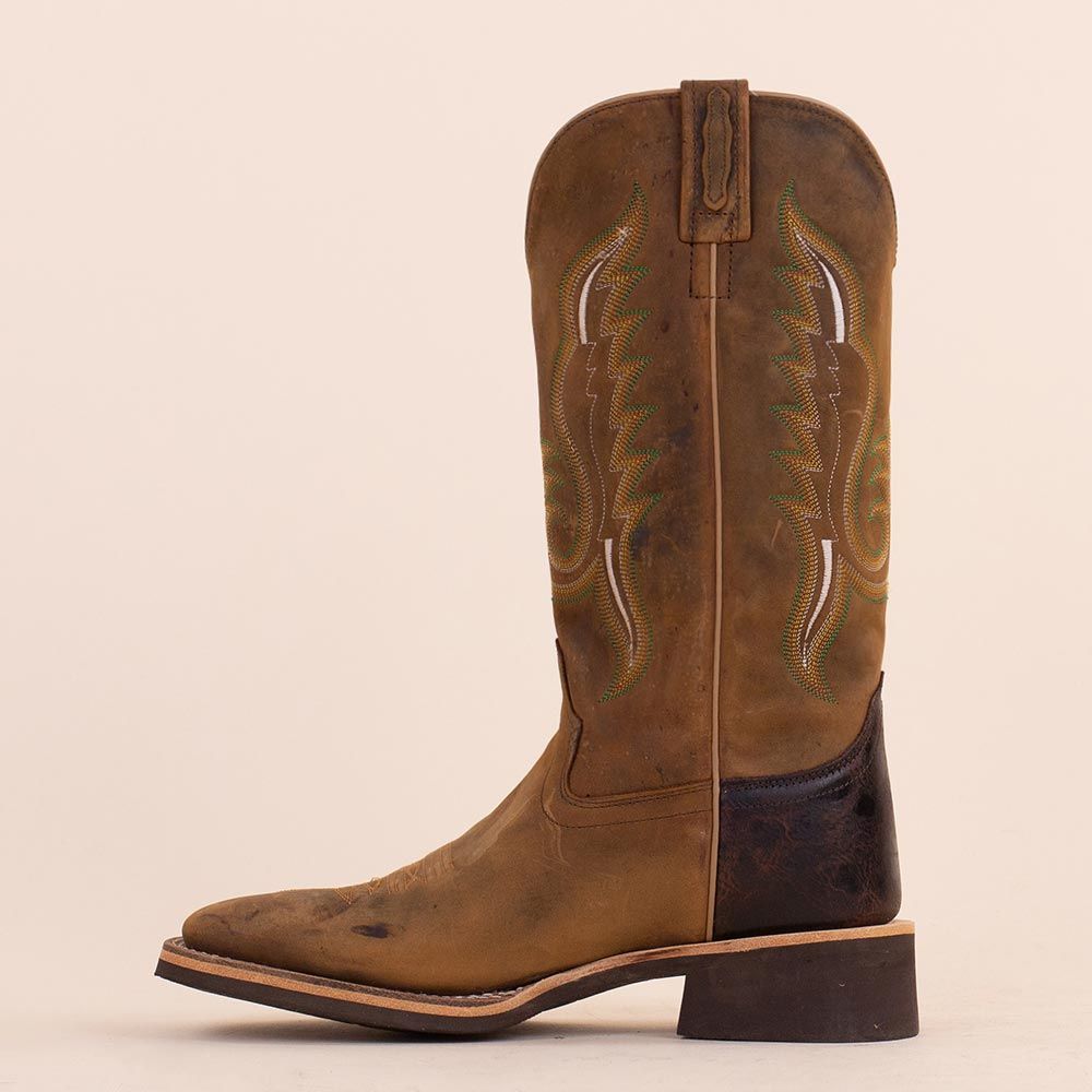 Old West BSM1860 cowboylaarzen bruin