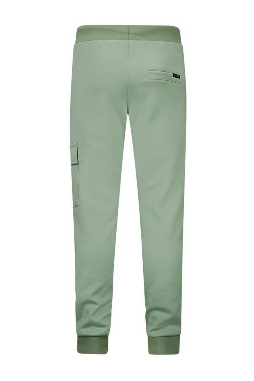 Retour Jeans slim fit joggingbroek Elliot lichtgroen