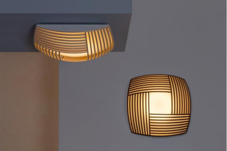 Secto Design Kuulto 9100 plafondlamp LED walnoot