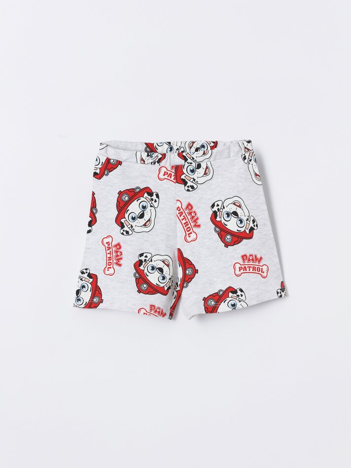 Conjunto de 2 pijamas estampados Patrulha Canina Nickelodeon - Branco Sujo