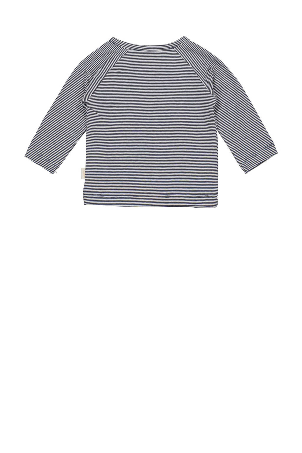 LEVV baby gestreepte basic longsleeve LNERONOS donkerblauw