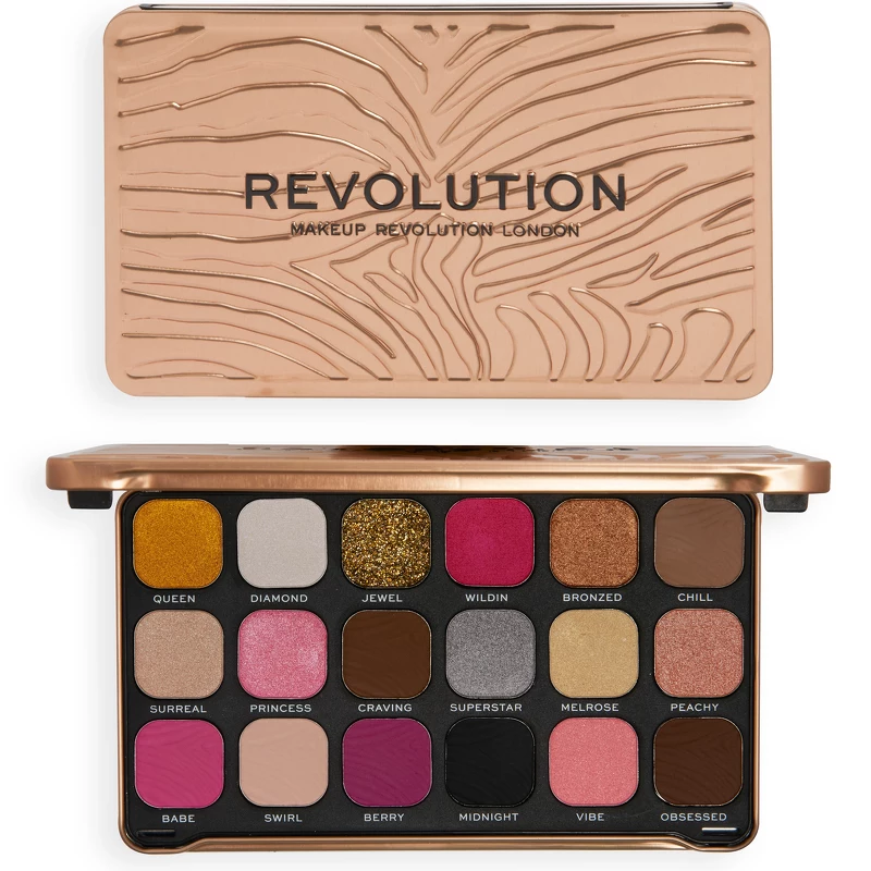 Makeup Revolution Forever Flawless Shadow Palette 19,8 gr. - Bare Pink