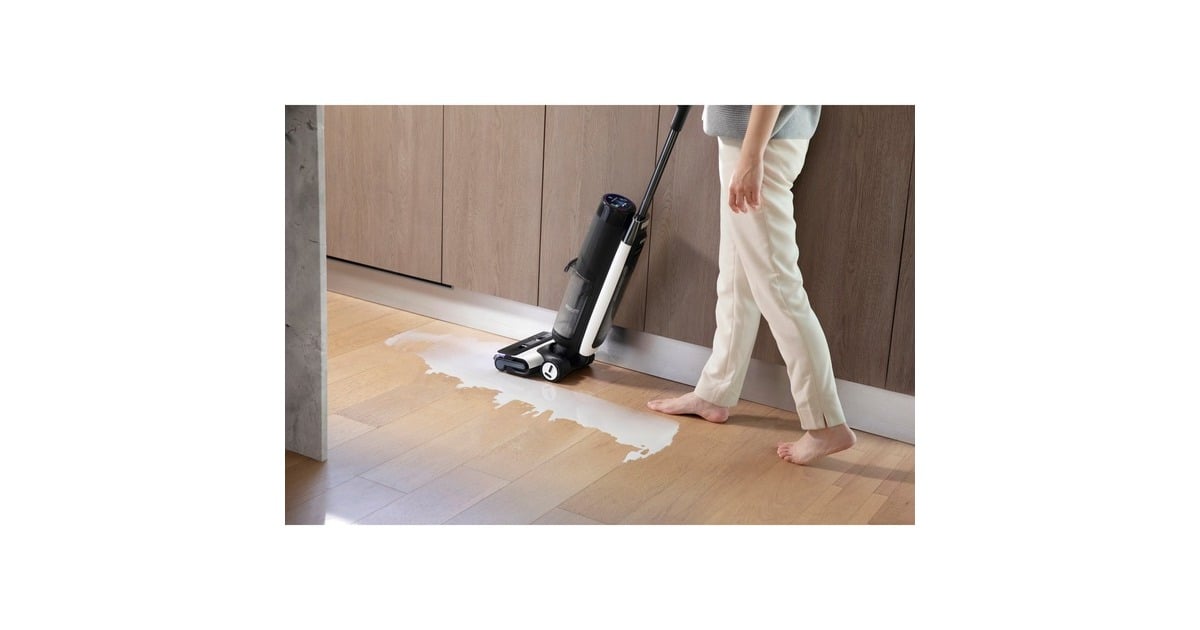 TinecoFloor One S7 Flashdry Pet nat- en droogstofzuiger & vloerreiniger nat- en droogzuiger  (Zwart/wit, Stofzuigen en dweilen | oplaadbaar | iLoop Smart Sensor | FlashDry | app)