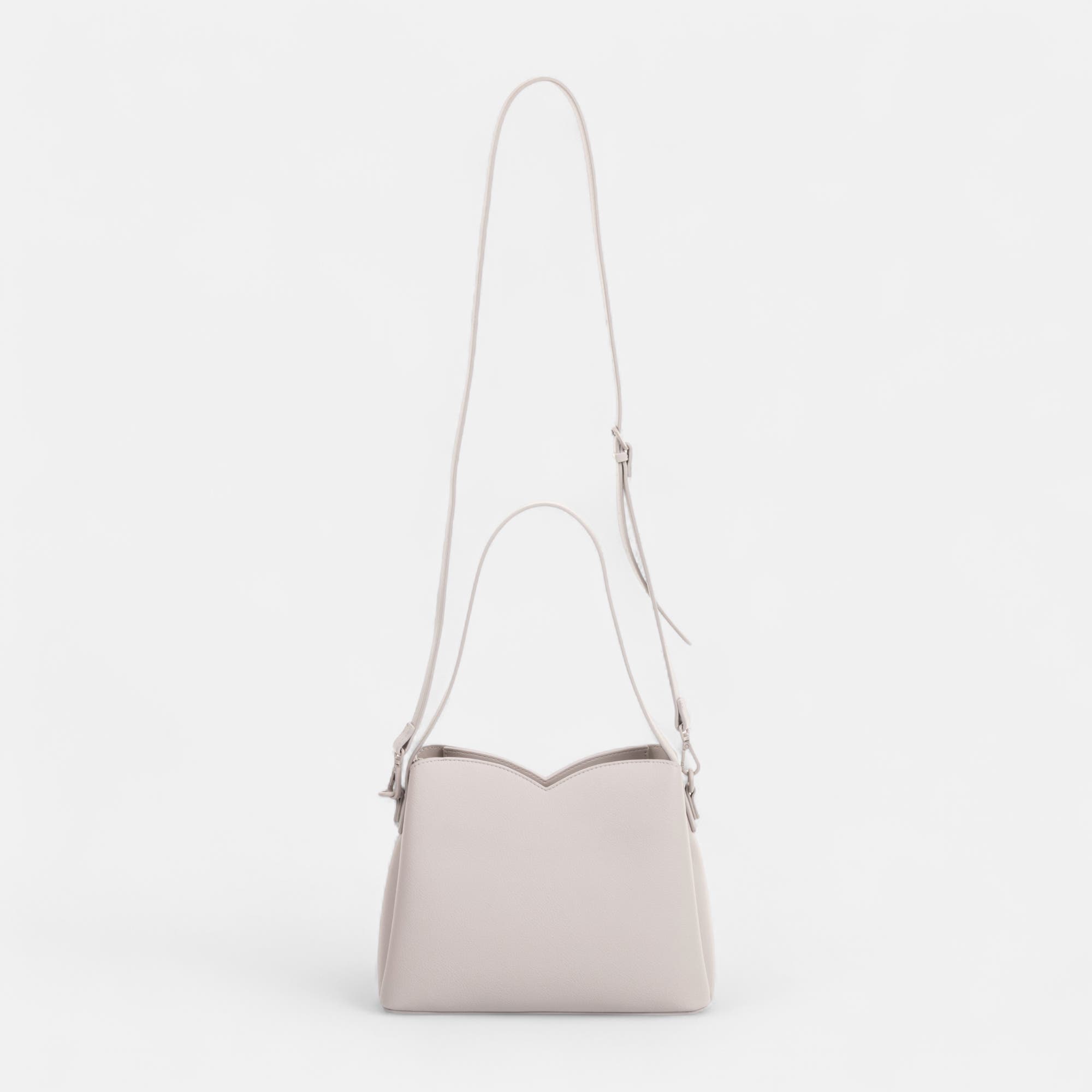 Sac à main gris