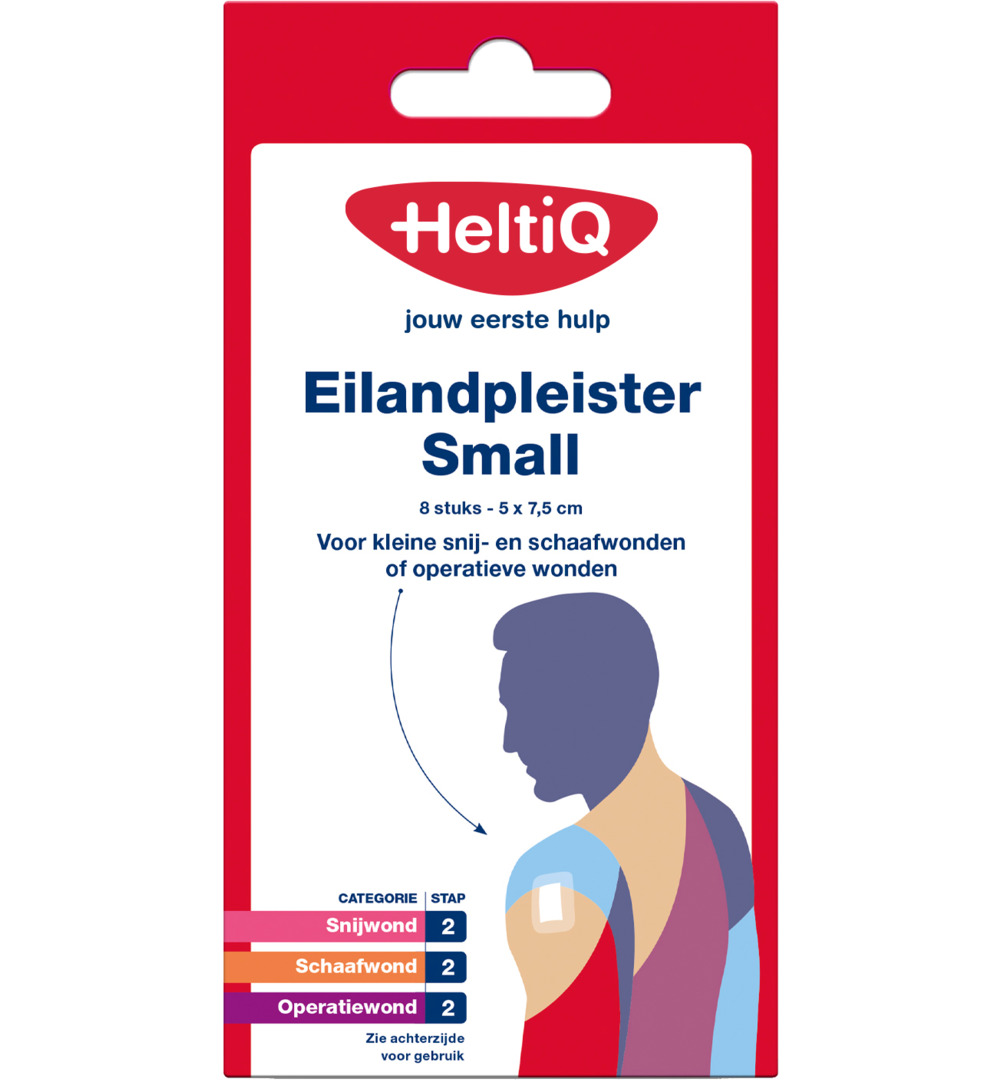 HeltiQ Eilandpleisters small (8 stuks)