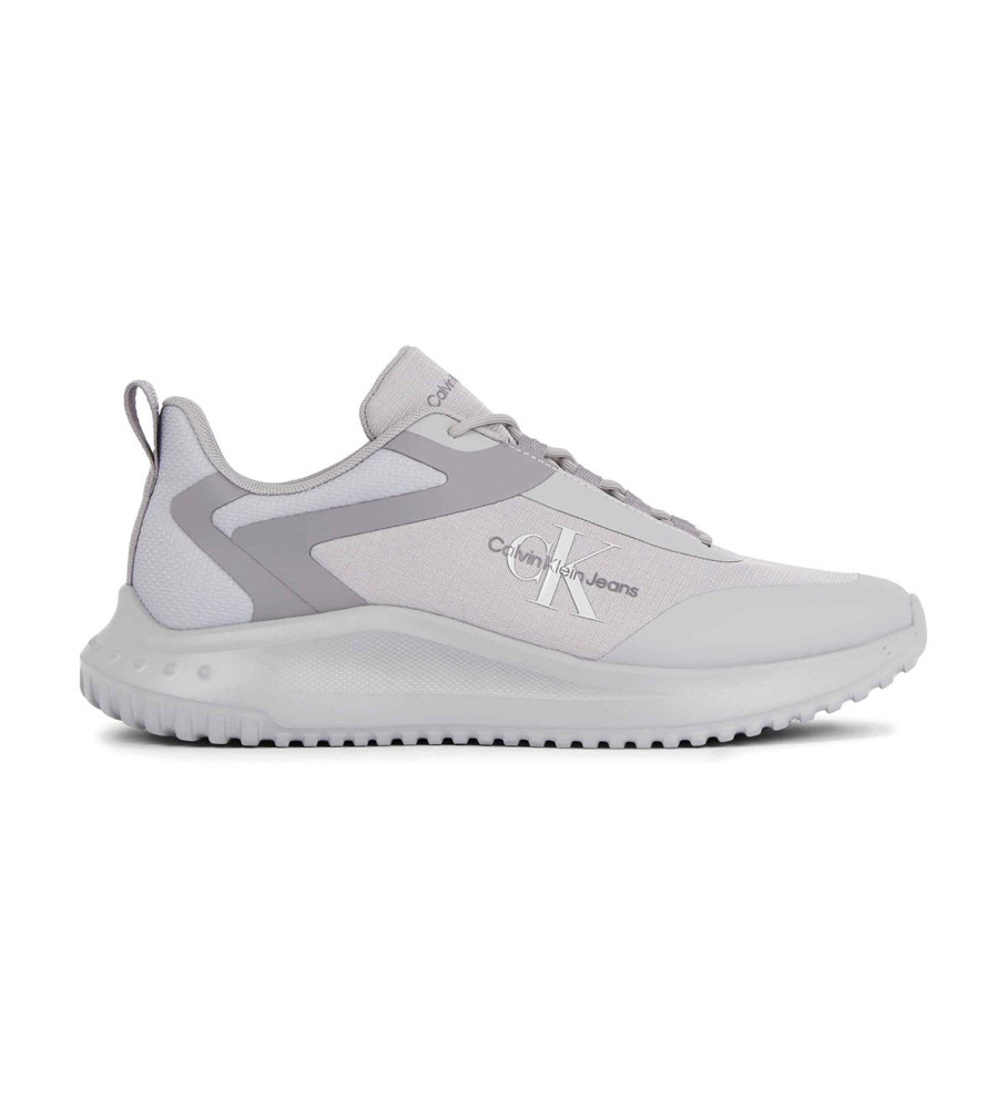 Tênis Calvin Klein Jeans Low Lace ML Mix cinza