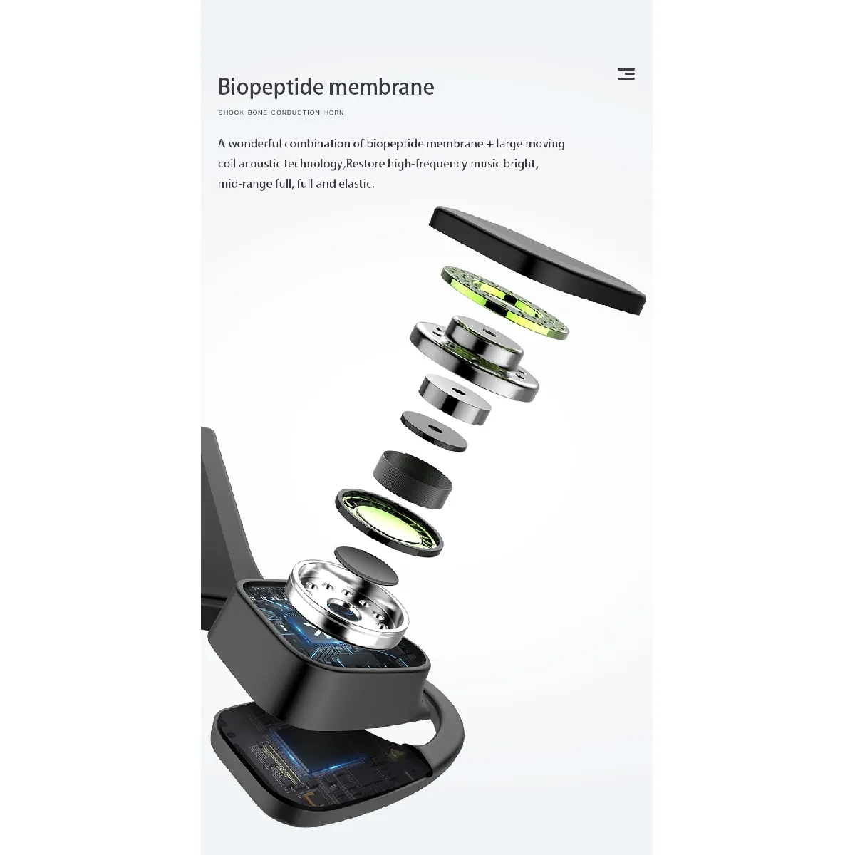 Universal Casque conduction osseuse BT