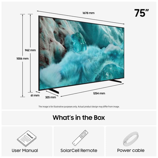 Samsung 75” Q7F 4K QLED Smart TV (2025)