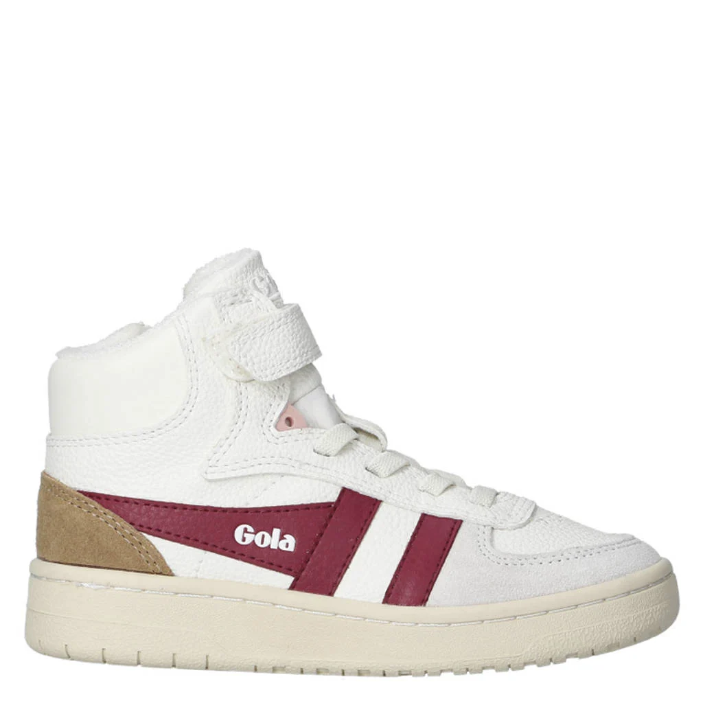 Gola Talonleren sneakers wit/roze