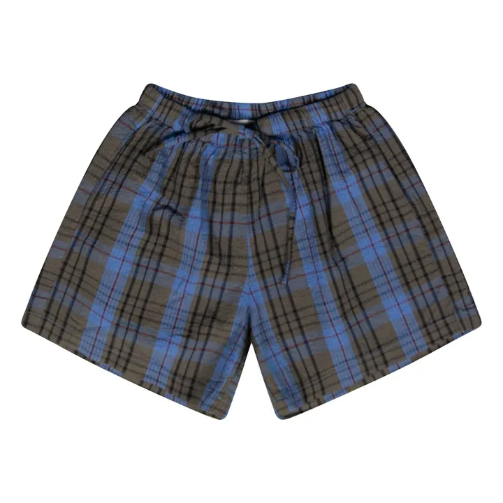 Tangerine Short Carreaux | Bleu
