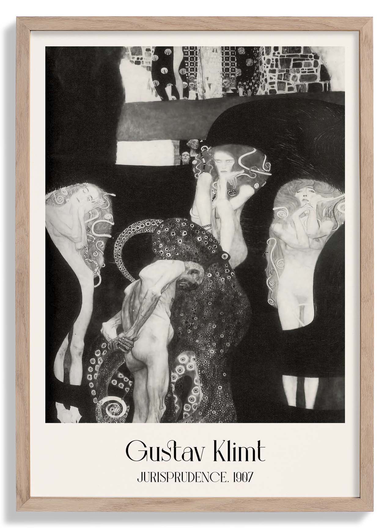 Jurisprudenz von Gustav Klimt