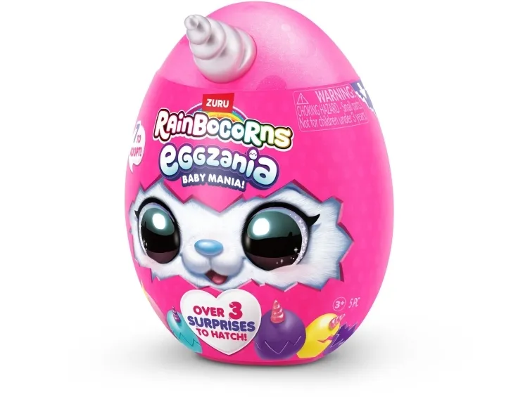 Rainbocorns Eggzania, Legetøjsdyr, 3 År