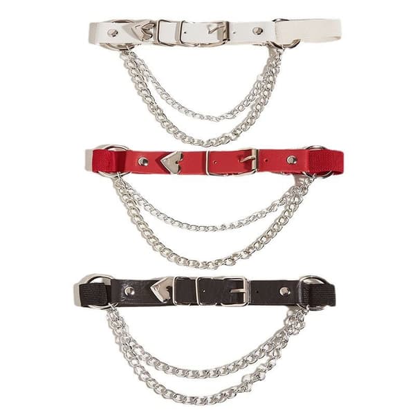 INF Leg Garter - Justerbar metallkjede benring