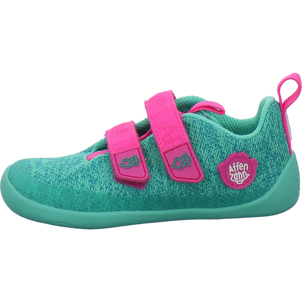 Affenzahn Halbschuhe Mädchen Knit Happy türkis
